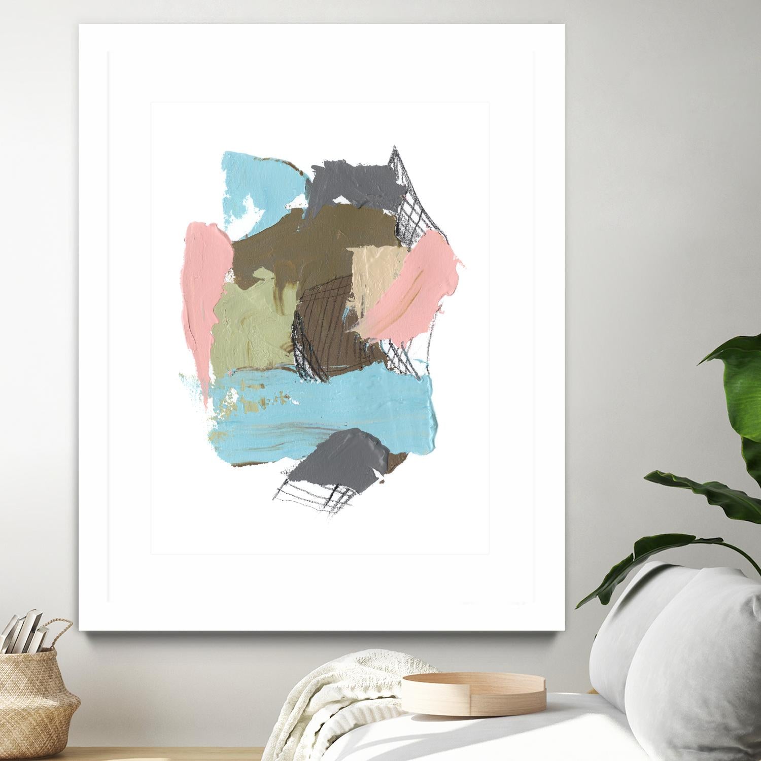 Paint Web II by Jennifer Goldberger on GIANT ART - abstract