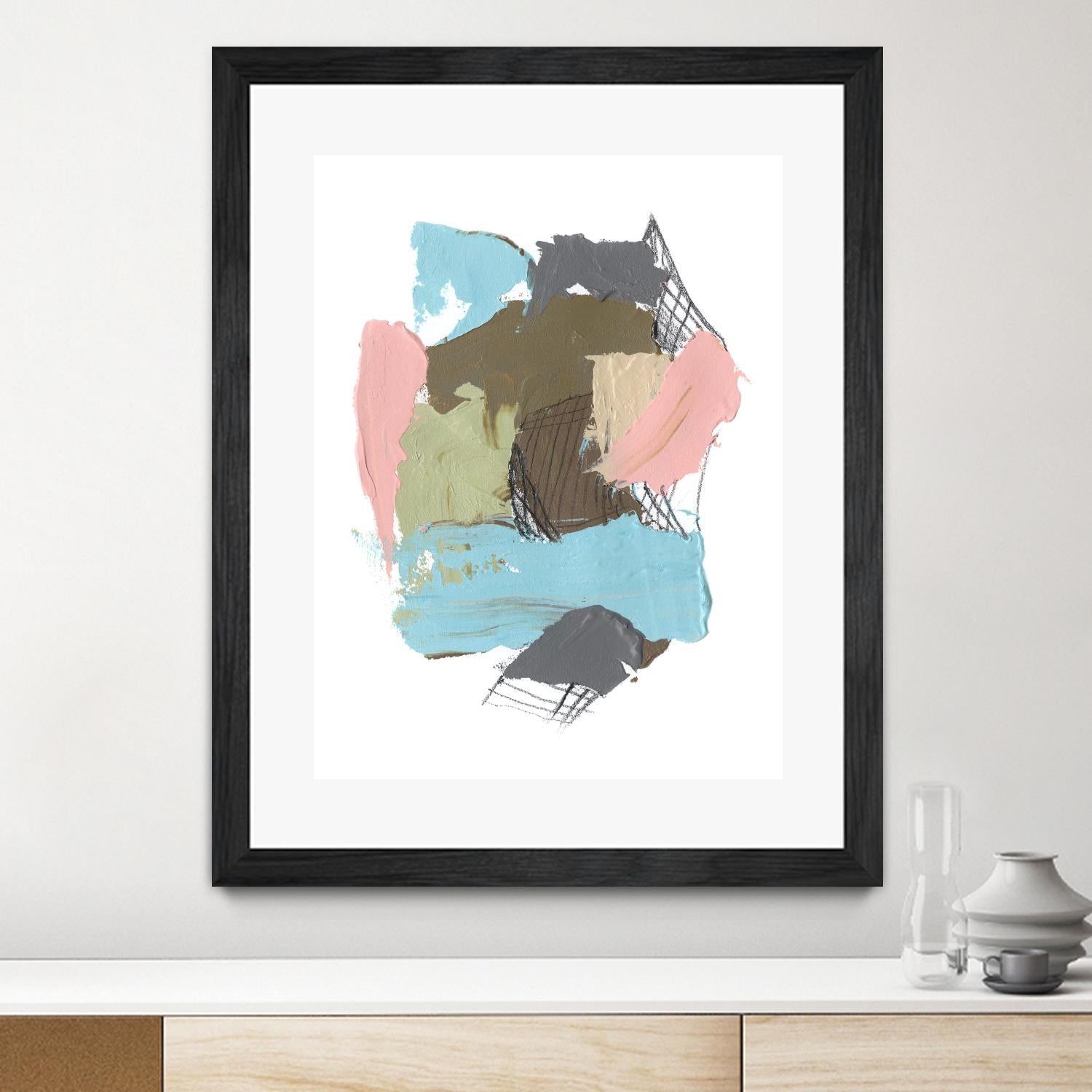 Paint Web II by Jennifer Goldberger on GIANT ART - abstract