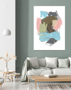 Paint Web II by Jennifer Goldberger on GIANT ART - abstract