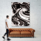 Yinyang III by Alicia Ludwig on GIANT ART - black abstract