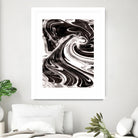 Yinyang III by Alicia Ludwig on GIANT ART - black abstract