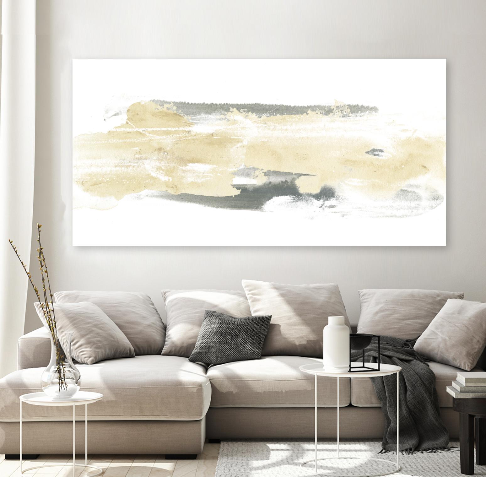 Neutral Geology I by June Erica Vess on GIANT ART - brown abstract