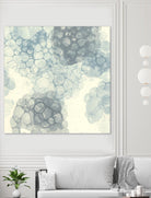 Matrix Study II by Ren�e W. Stramel on GIANT ART - blue abstract