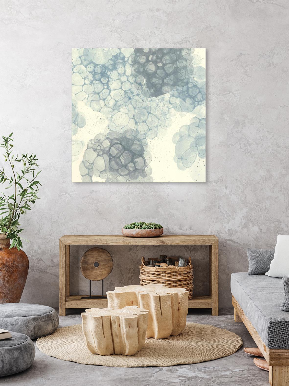 Matrix Study II by Ren�e W. Stramel on GIANT ART - blue abstract