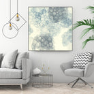 Matrix Study II by Ren�e W. Stramel on GIANT ART - blue abstract