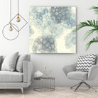 Matrix Study II by Ren�e W. Stramel on GIANT ART - blue abstract