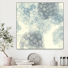 Matrix Study II by Ren�e W. Stramel on GIANT ART - blue abstract