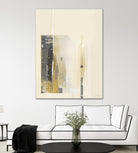 Deeper Shadows I by Green Lili on GIANT ART - yellow abstract