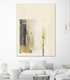 Deeper Shadows I by Green Lili on GIANT ART - yellow abstract