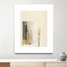 Deeper Shadows I by Green Lili on GIANT ART - yellow abstract