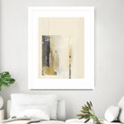 Deeper Shadows I by Green Lili on GIANT ART - yellow abstract