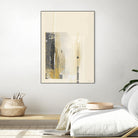 Deeper Shadows I by Green Lili on GIANT ART - yellow abstract