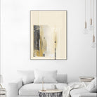 Deeper Shadows I by Green Lili on GIANT ART - yellow abstract