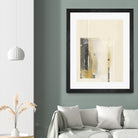 Deeper Shadows I by Green Lili on GIANT ART - yellow abstract