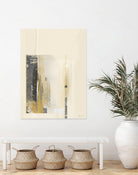 Deeper Shadows I by Green Lili on GIANT ART - yellow abstract