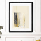 Deeper Shadows I by Green Lili on GIANT ART - yellow abstract