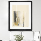 Deeper Shadows I by Green Lili on GIANT ART - yellow abstract