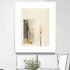 Deeper Shadows I by Green Lili on GIANT ART - yellow abstract