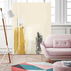 Deeper Shadows II by Green Lili on GIANT ART - yellow abstract