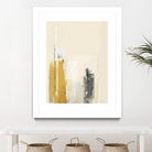 Deeper Shadows II by Green Lili on GIANT ART - yellow abstract