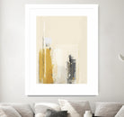 Deeper Shadows II by Green Lili on GIANT ART - yellow abstract