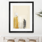 Deeper Shadows II by Green Lili on GIANT ART - yellow abstract