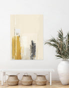 Deeper Shadows II by Green Lili on GIANT ART - yellow abstract