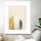 Deeper Shadows II by Green Lili on GIANT ART - yellow abstract