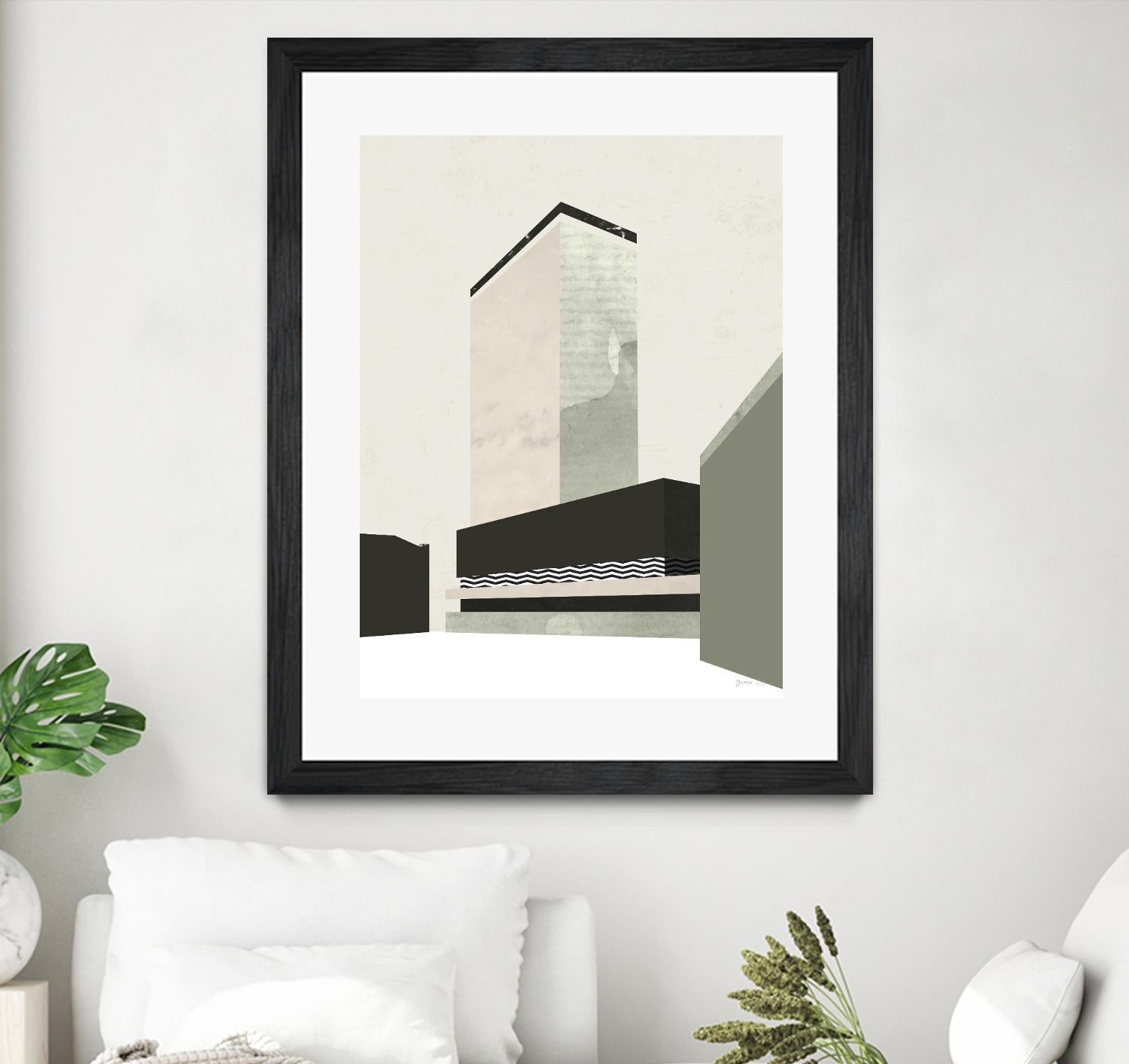 Outside In V by Green Lili on GIANT ART - abstract