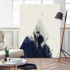 Beneath the Surface I by Green Lili on GIANT ART - blue abstract