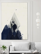 Beneath the Surface I by Green Lili on GIANT ART - blue abstract