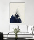 Beneath the Surface I by Green Lili on GIANT ART - blue abstract