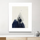 Beneath the Surface I by Green Lili on GIANT ART - blue abstract