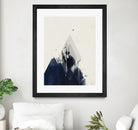 Beneath the Surface I by Green Lili on GIANT ART - blue abstract