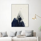 Beneath the Surface I by Green Lili on GIANT ART - blue abstract