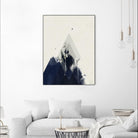 Beneath the Surface I by Green Lili on GIANT ART - blue abstract