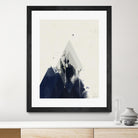 Beneath the Surface I by Green Lili on GIANT ART - blue abstract