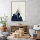 Beneath the Surface I by Green Lili on GIANT ART - blue abstract