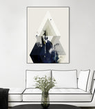 Beneath the Surface III by Green Lili on GIANT ART - blue abstract