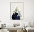 Beneath the Surface III by Green Lili on GIANT ART - blue abstract