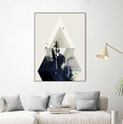 Beneath the Surface III by Green Lili on GIANT ART - blue abstract