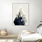 Beneath the Surface III by Green Lili on GIANT ART - blue abstract