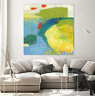 Keswick IV by Sue Jachimiec on GIANT ART - blue abstract