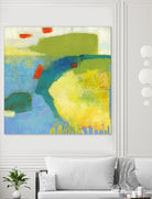 Keswick IV by Sue Jachimiec on GIANT ART - blue abstract