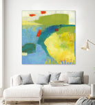 Keswick IV by Sue Jachimiec on GIANT ART - blue abstract