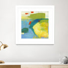 Keswick IV by Sue Jachimiec on GIANT ART - blue abstract