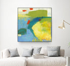 Keswick IV by Sue Jachimiec on GIANT ART - blue abstract