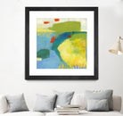 Keswick IV by Sue Jachimiec on GIANT ART - blue abstract