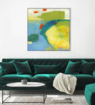Keswick IV by Sue Jachimiec on GIANT ART - blue abstract