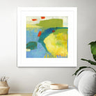 Keswick IV by Sue Jachimiec on GIANT ART - blue abstract